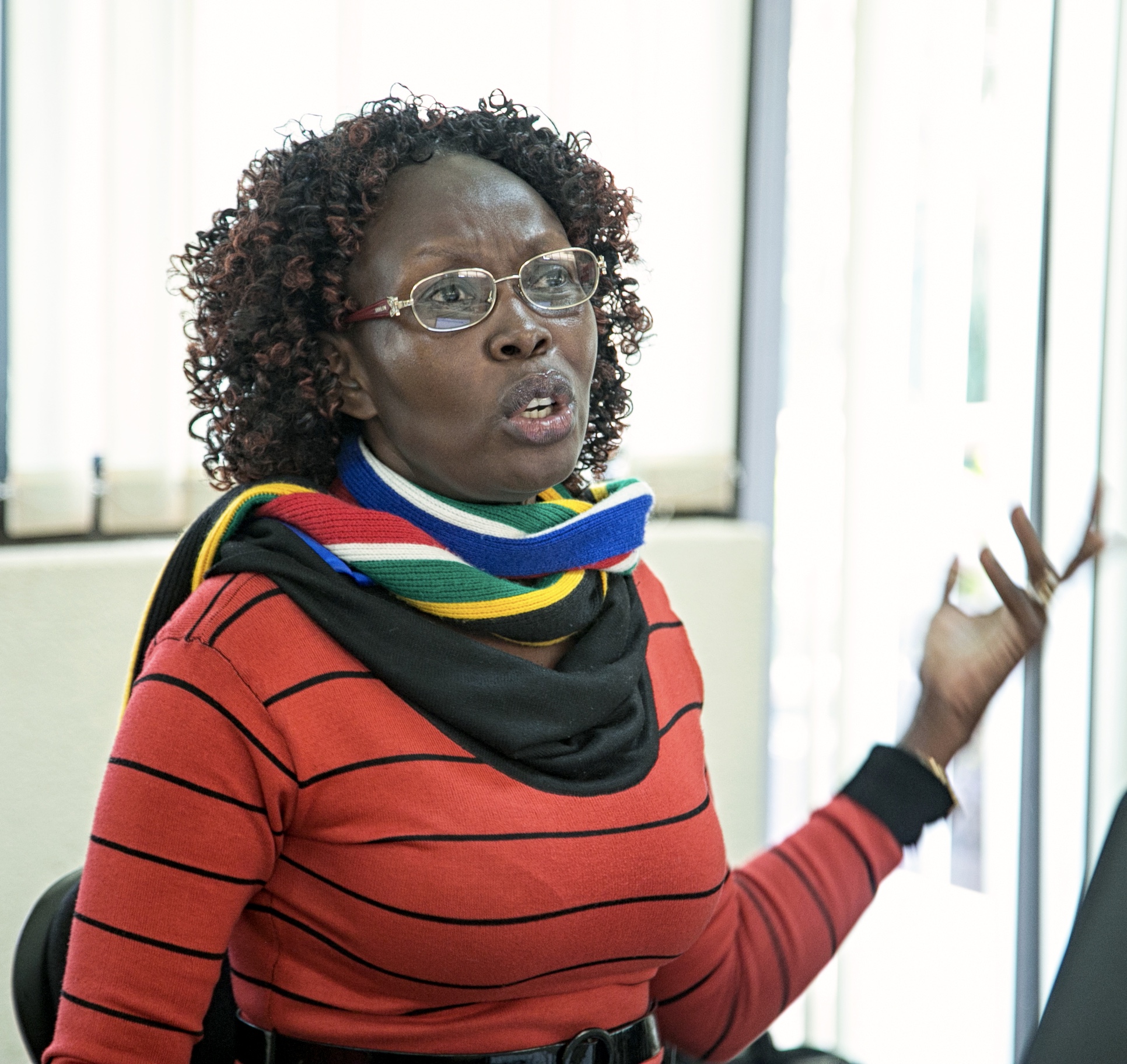 Youth leader in action