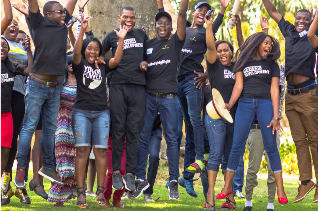 LEAD Zimbabwe participants - young leaders celebrating empowerment and community change